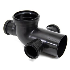 Codo con 3 Acometidas Ortogonales.