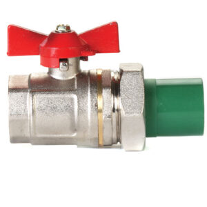 Llave esférica con media unión fusión 32mm